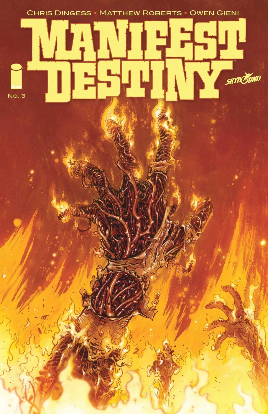 Cover of Manifest Destiny #3