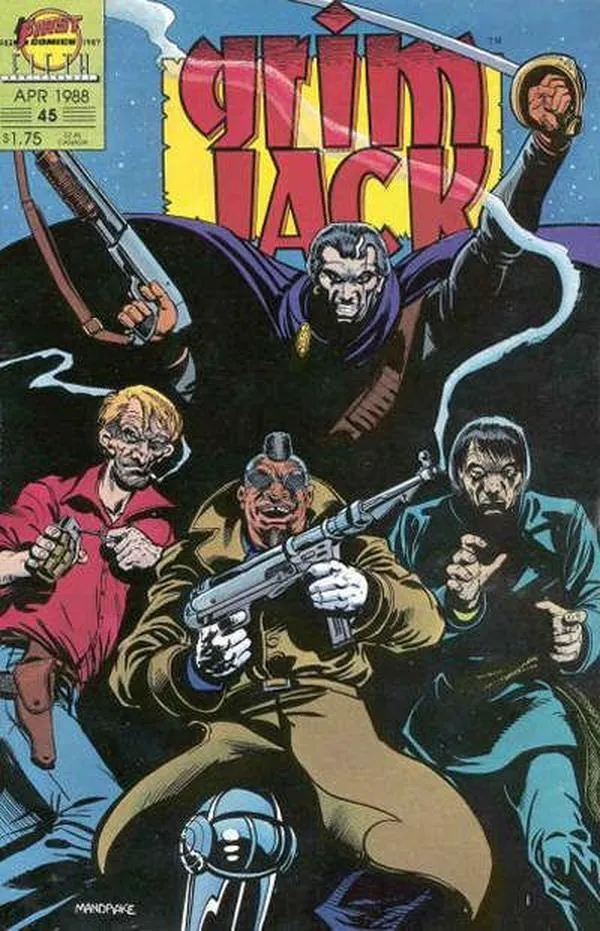 Cover of GrimJack #45