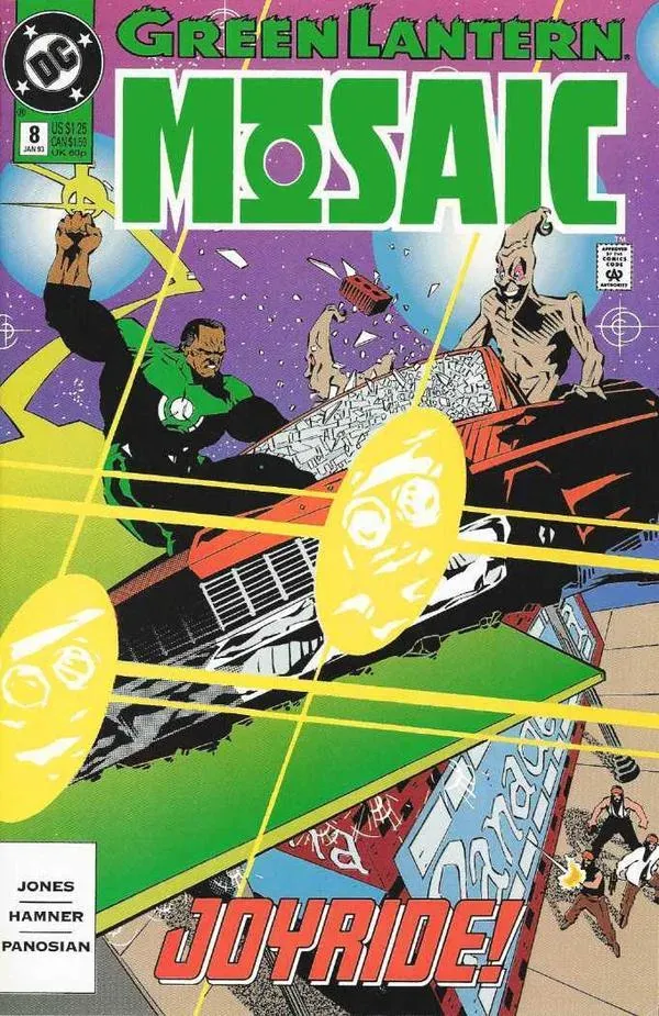 Cover of Green Lantern: Mosaic #8