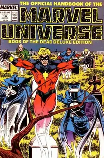 Cover of The Official Handbook of the Marvel Universe #16