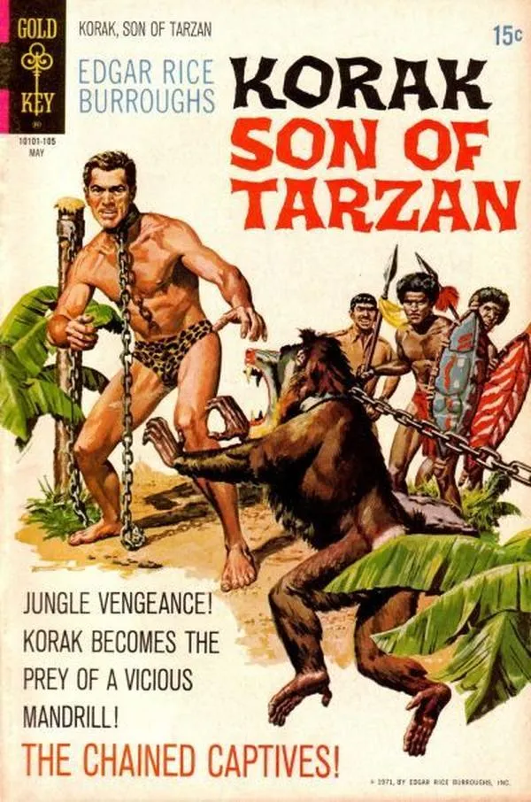 Cover of Edgar Rice Burroughs Korak, Son of Tarzan #41