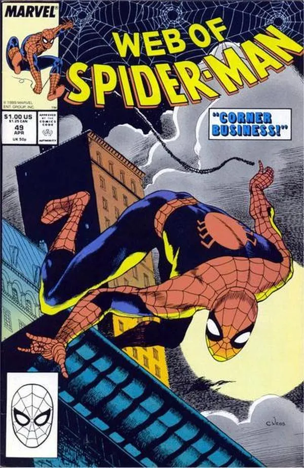 Cover of Web of Spider-Man #49