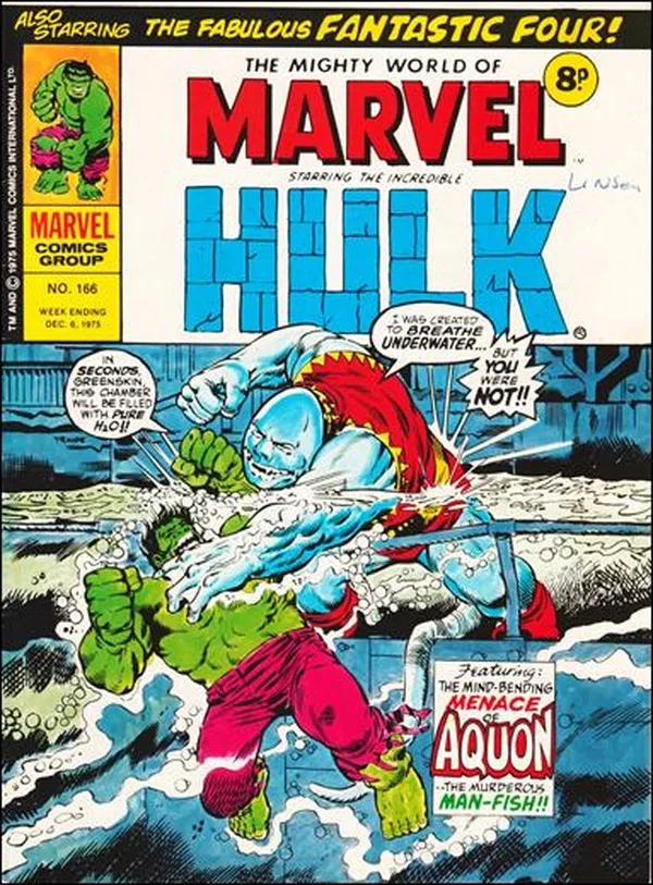 Cover of The Mighty World of Marvel #166