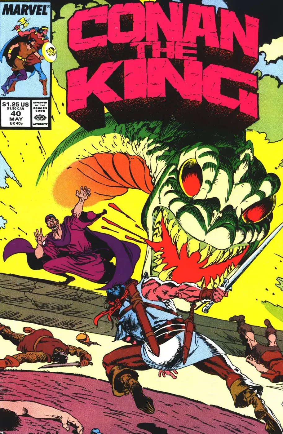 Cover of Conan the King #40