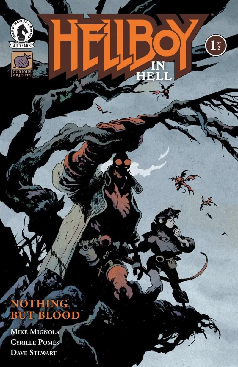Cover of Hellboy in Hell: Nothing But Blood #1