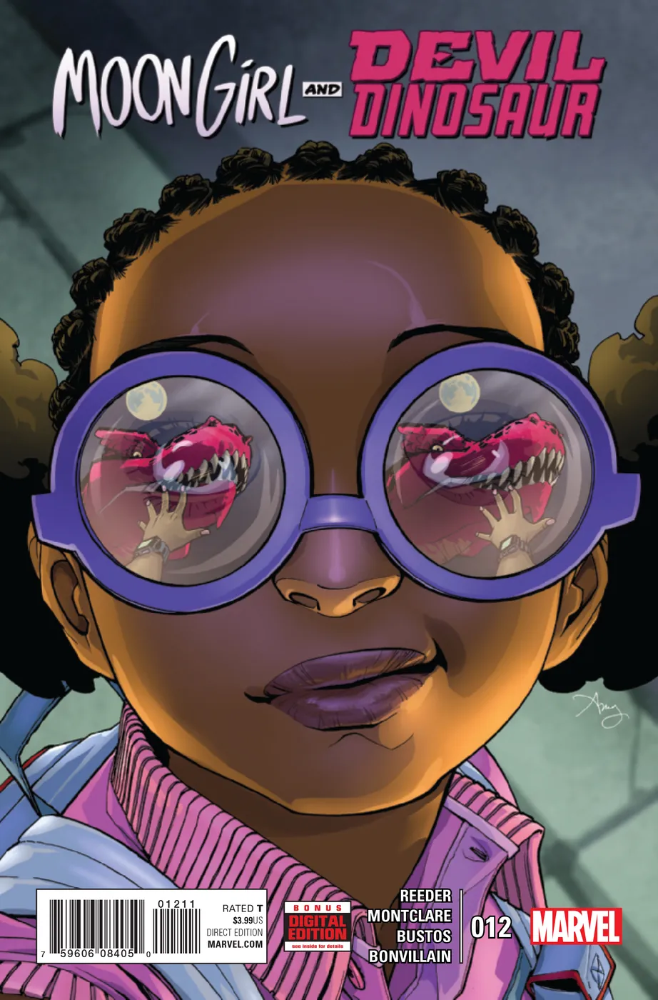 Cover of Moon Girl and Devil Dinosaur #12