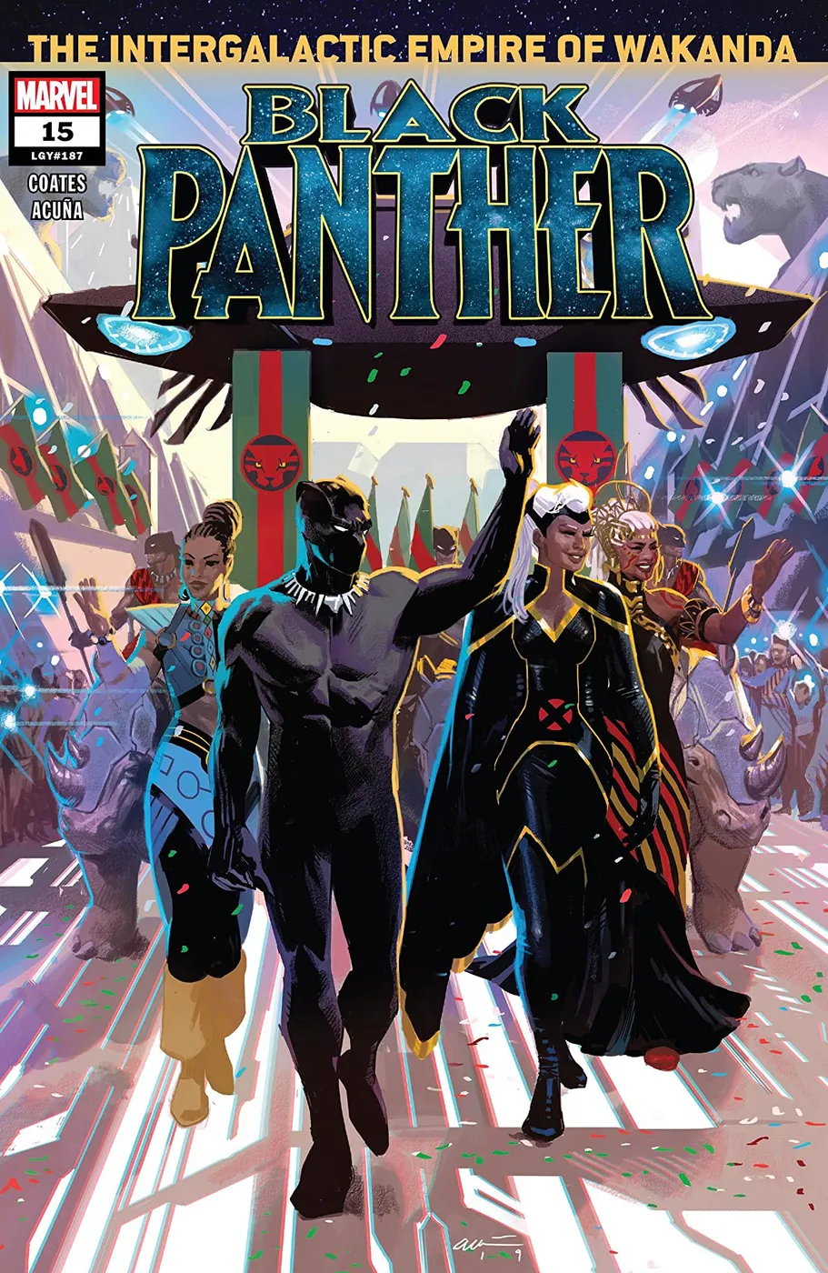 Cover of Black Panther #15 (187)