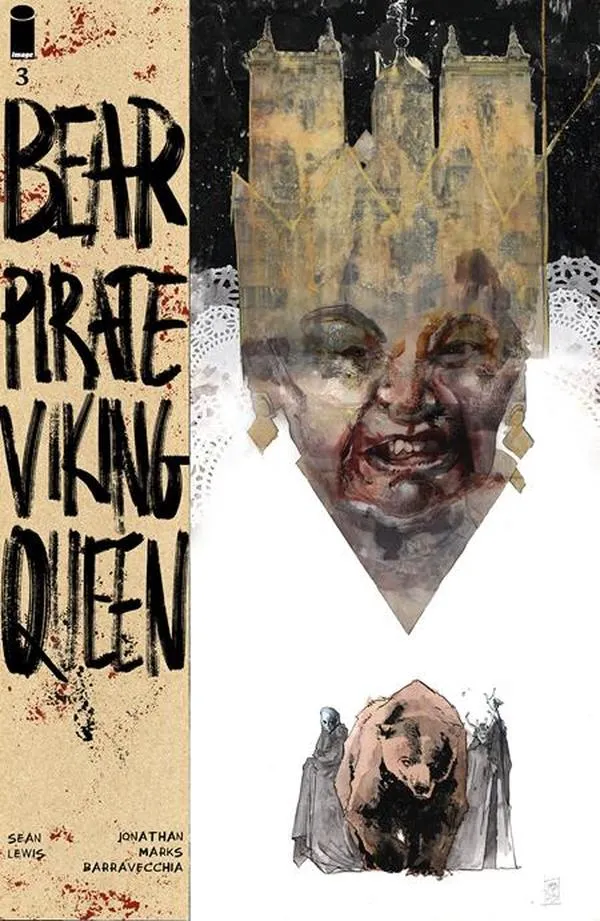 Cover of Bear Pirate Viking Queen #3
