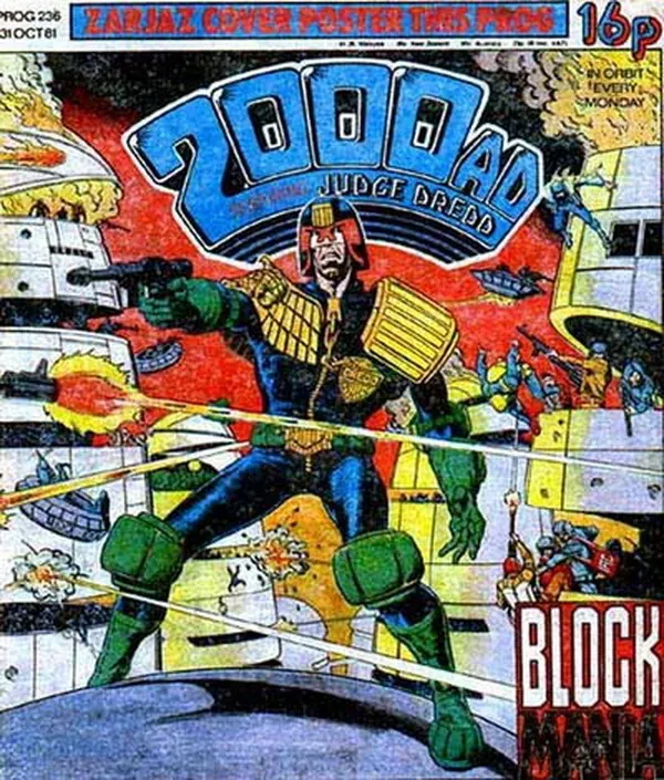 Cover of 2000 AD #236