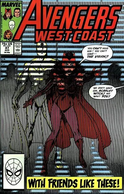 Cover of West Coast Avengers #47