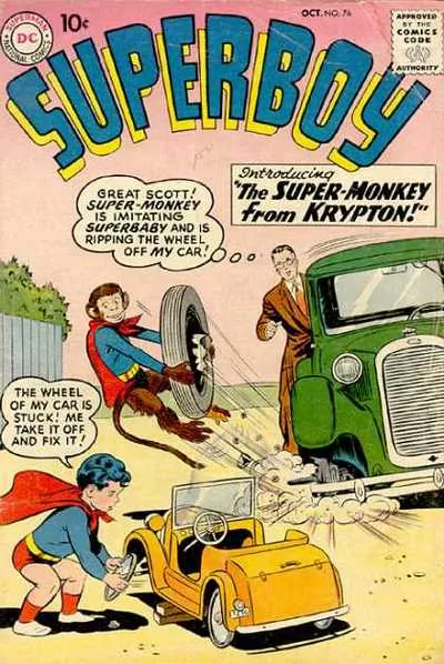 Cover of Superboy #76