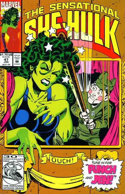 Cover of The Sensational She-Hulk #47