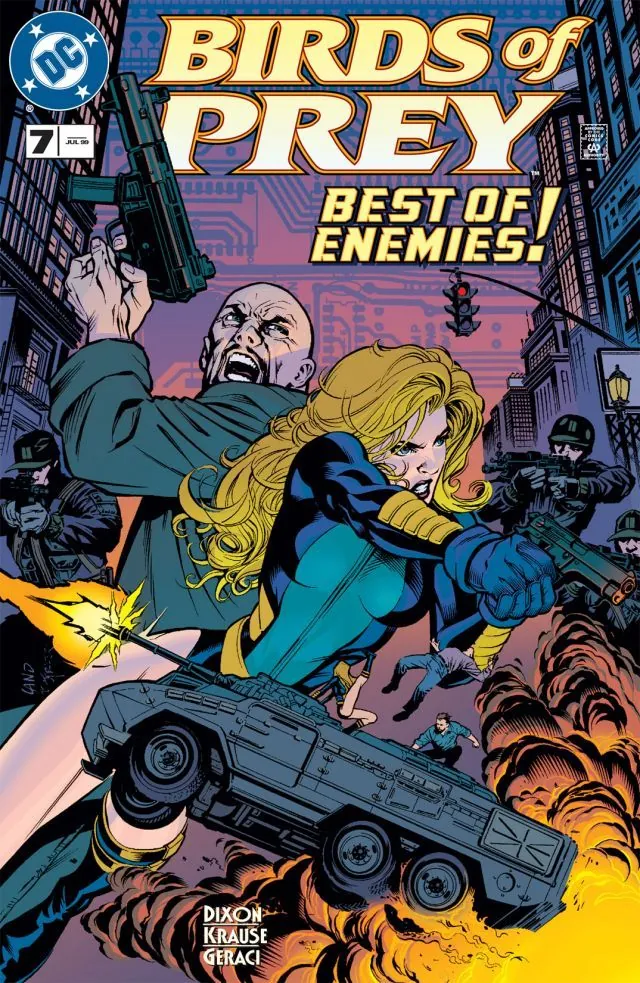 Cover of Birds of Prey #7
