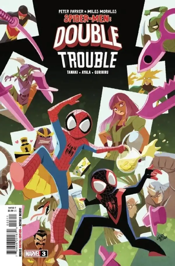Cover of Peter Parker & Miles Morales: Spider-Men Double Trouble #3