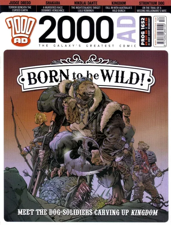 Cover of 2000 AD #1652