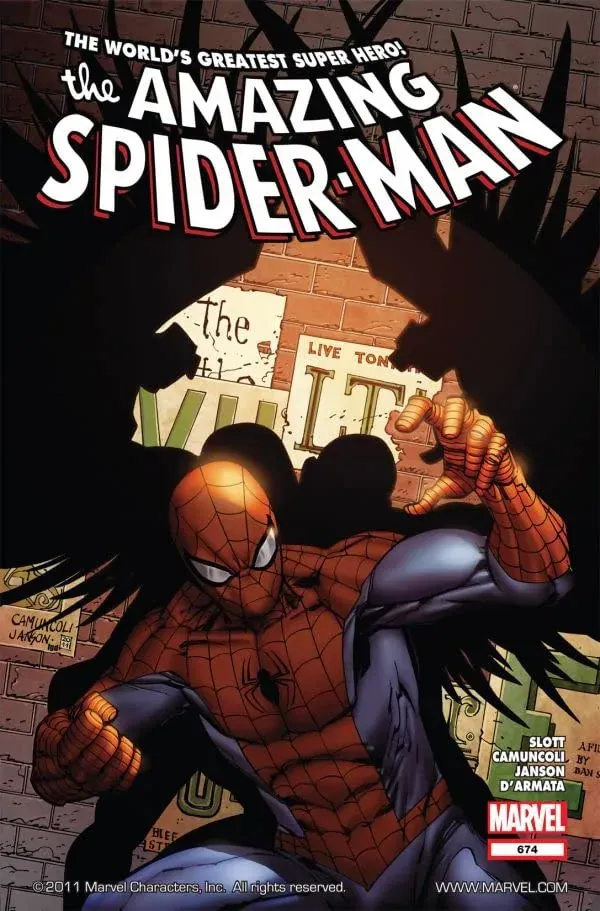 Cover of The Amazing Spider-Man #674