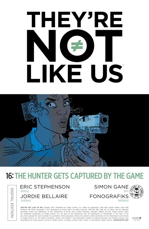 Cover of They're Not Like Us #16