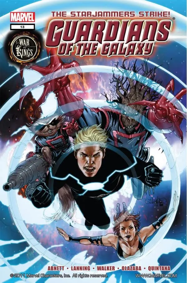 Cover of Guardians of the Galaxy #13