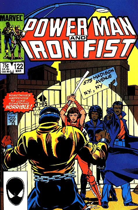 Cover of Power Man and Iron Fist #122