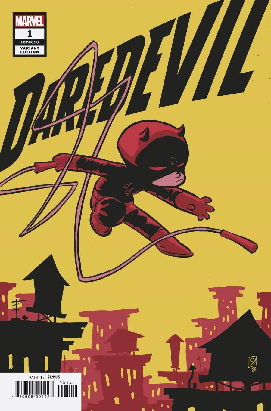 Cover of Daredevil #1 (613)