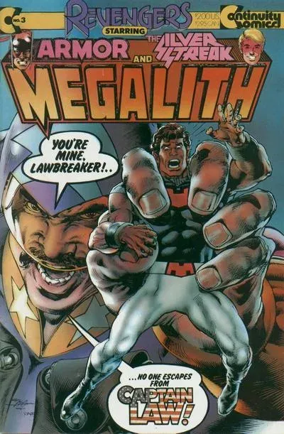 Cover of The Revengers Featuring Megalith #3