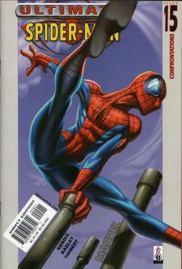 Cover of Ultimate Spider-Man #15
