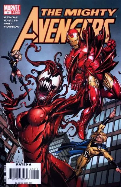 Cover of The Mighty Avengers #8