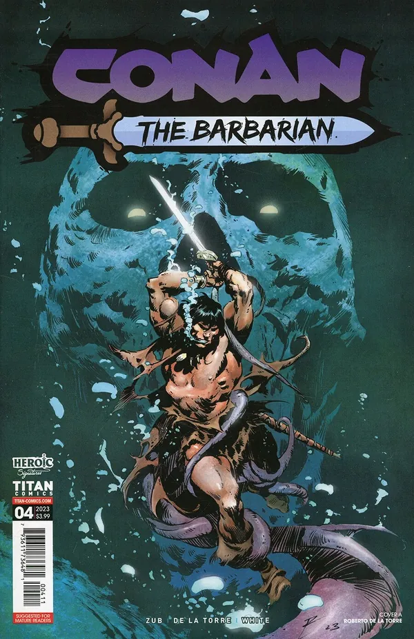 Cover of Conan: The Barbarian #4