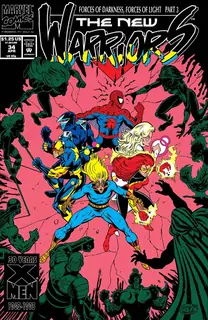 Cover of The New Warriors #34