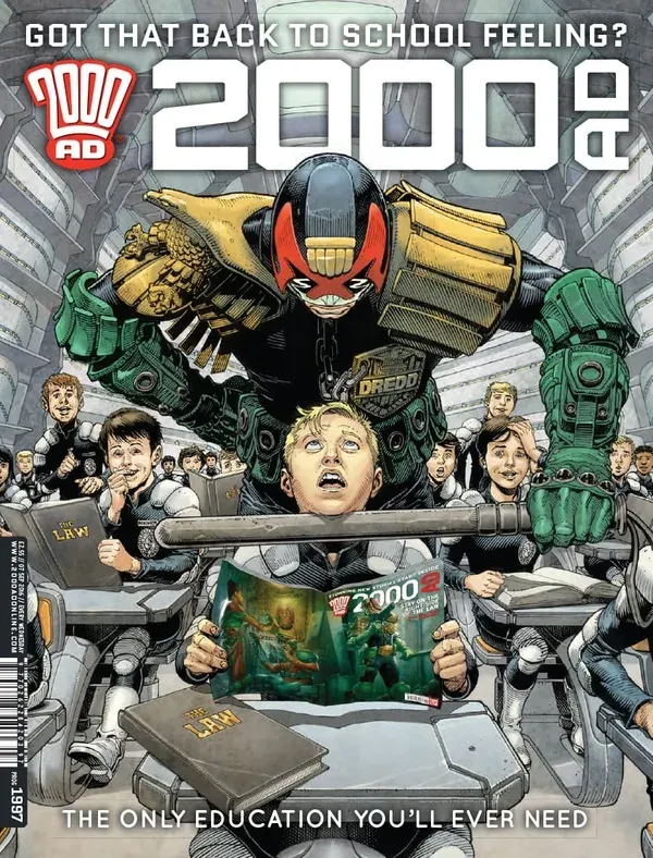 Cover of 2000 AD #1997