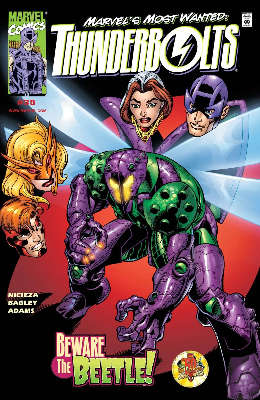 Cover of Thunderbolts #35
