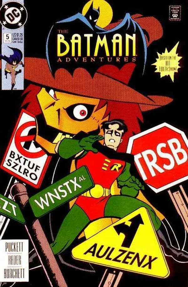 Cover of The Batman Adventures #5