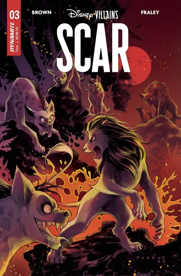 Cover of Disney Villains: Scar #3