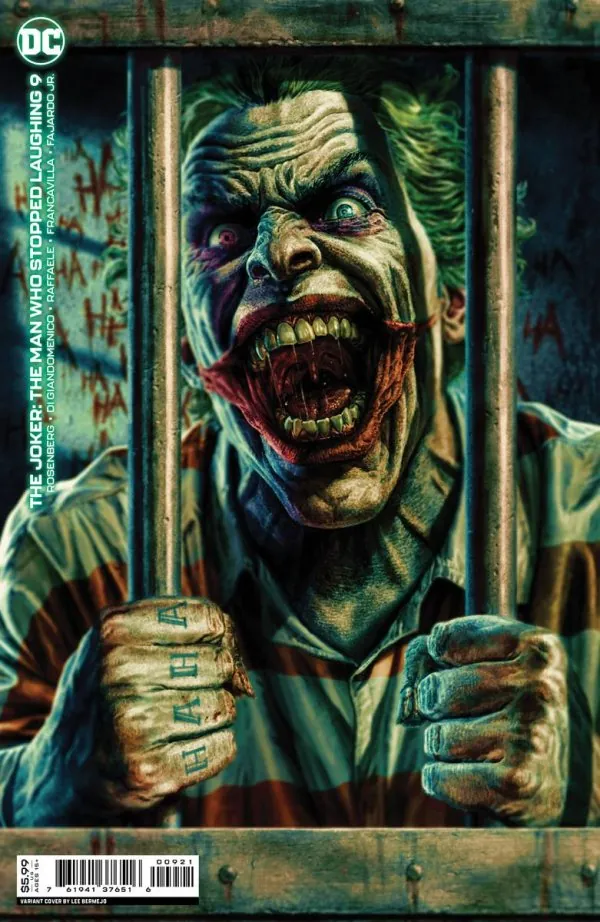Cover of The Joker: The Man Who Stopped Laughing #9