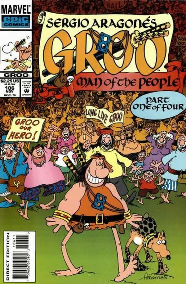 Cover of Sergio Aragonés Groo the Wanderer #106