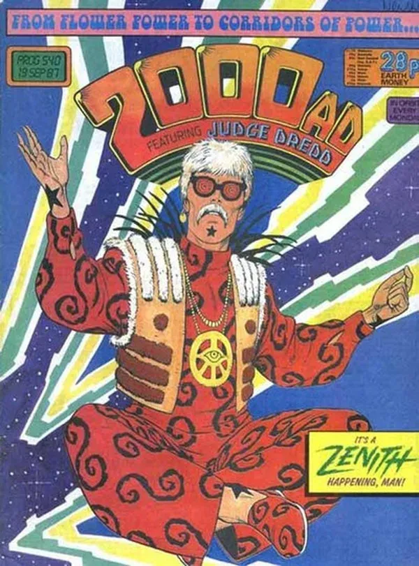 Cover of 2000 AD #540