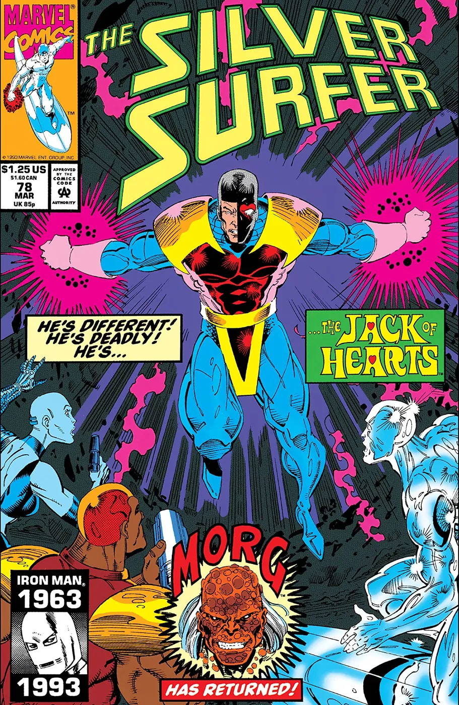 Cover of Silver Surfer #78