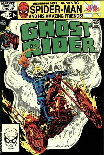 Cover of Ghost Rider #63