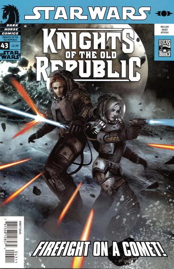 Cover of Star Wars Knights of the Old Republic #43