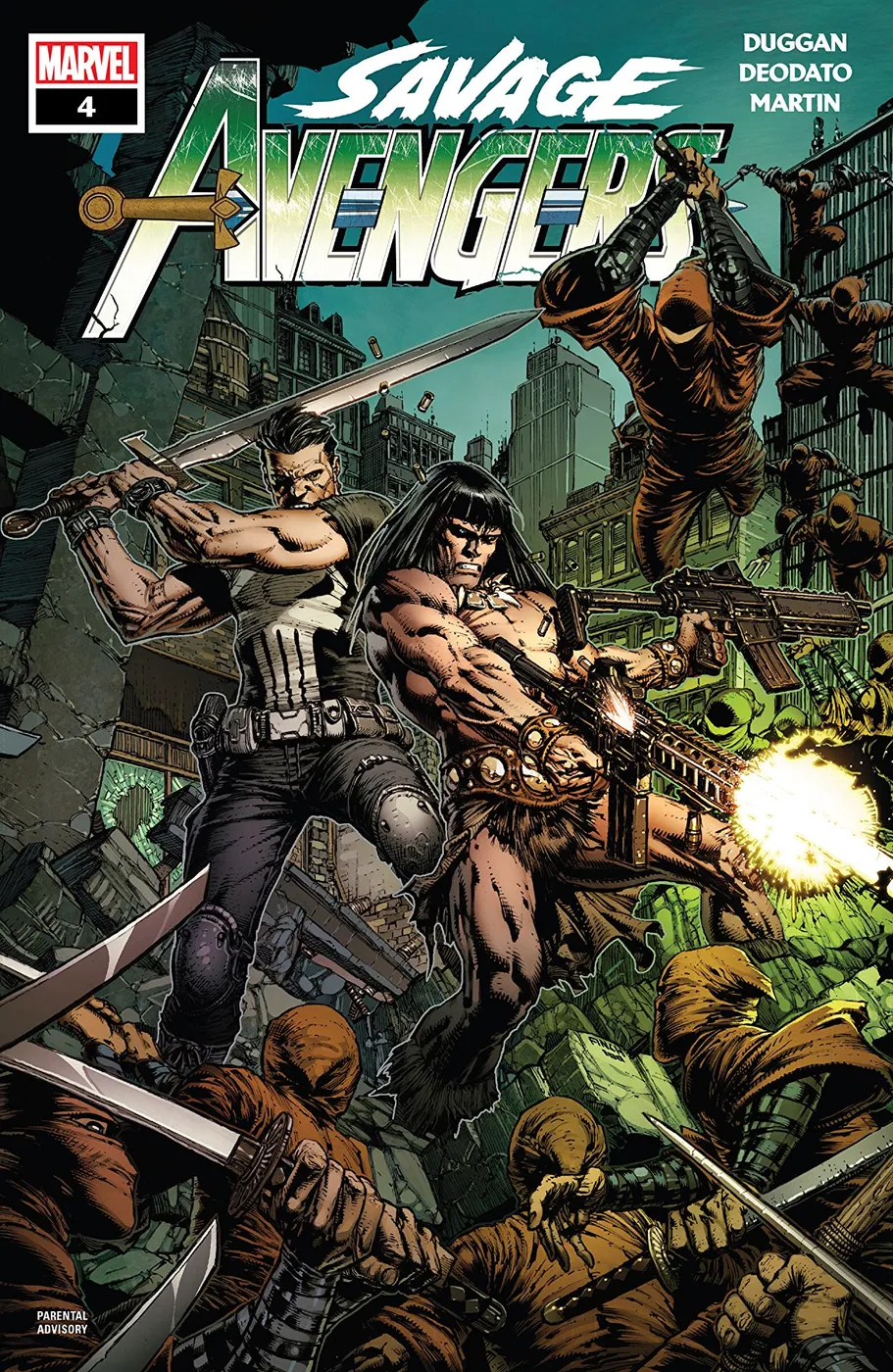 Cover of Savage Avengers #4
