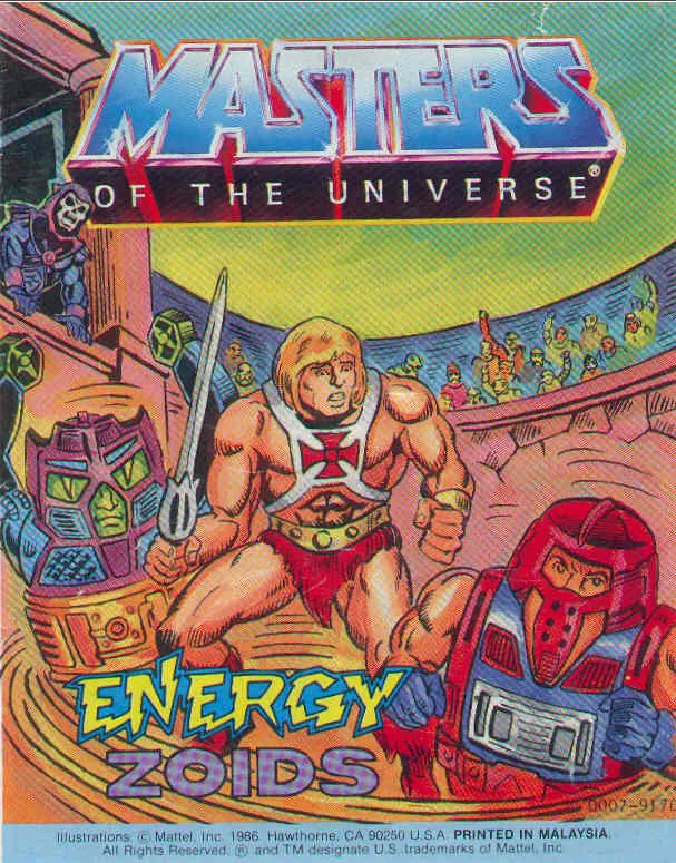 Cover of Masters of the Universe: Energy Zoids #[nn]