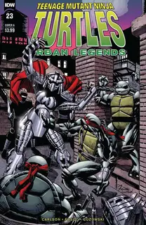 Cover of Teenage Mutant Ninja Turtles: Urban Legends #23