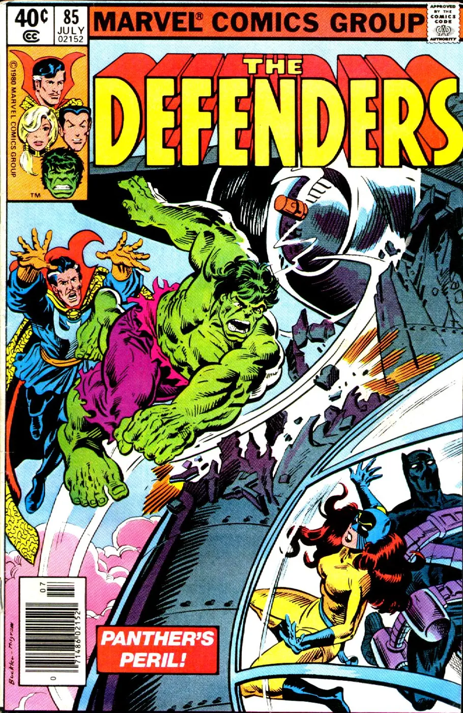 Cover of The Defenders #85