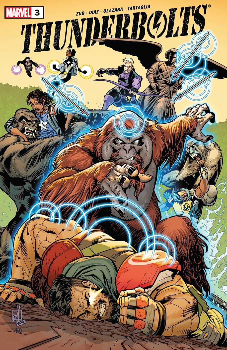 Cover of Thunderbolts #3
