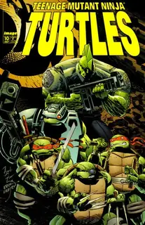 Cover of Teenage Mutant Ninja Turtles #10