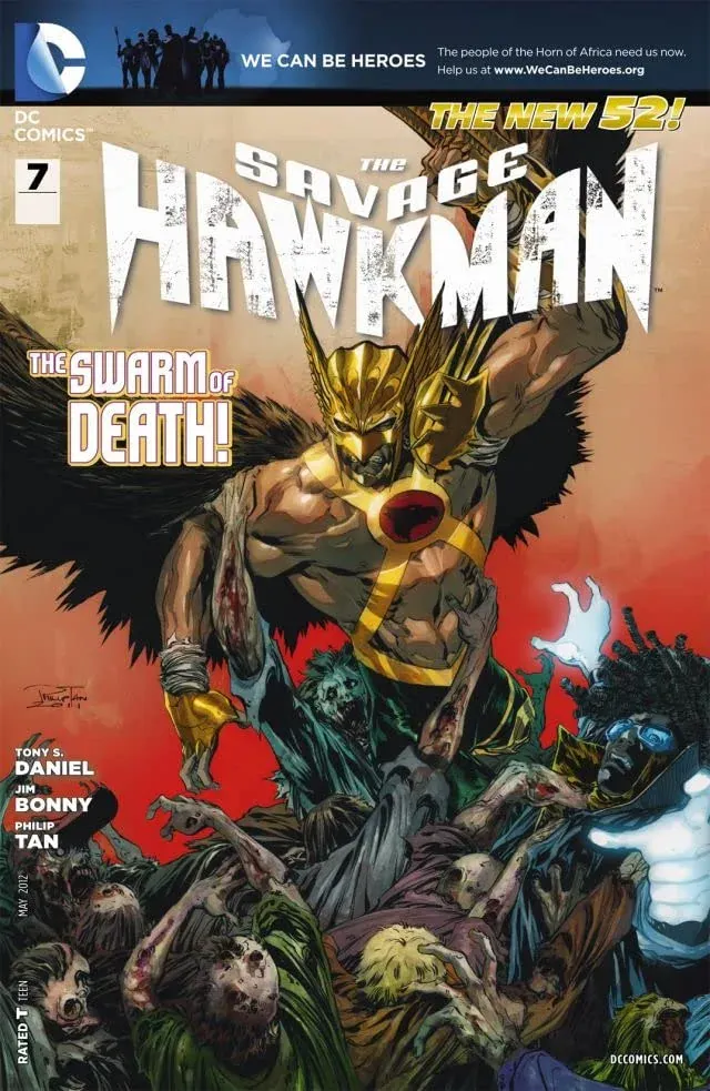 Cover of The Savage Hawkman #7