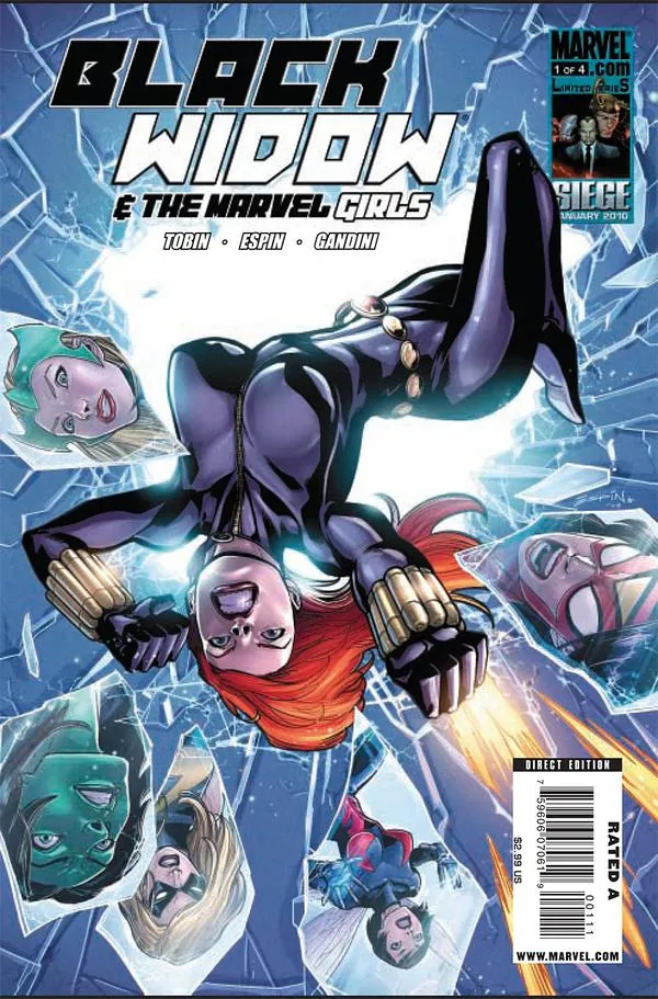 Cover of Black Widow & The Marvel Girls #1