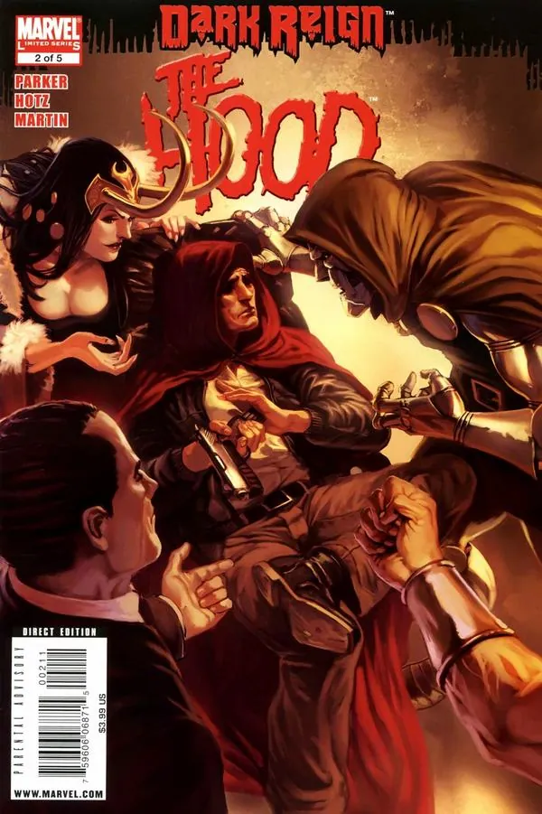 Cover of Dark Reign: The Hood #2