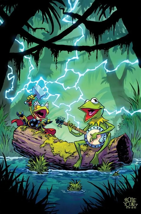 Cover of The Muppets Take the Marvel Universe #1