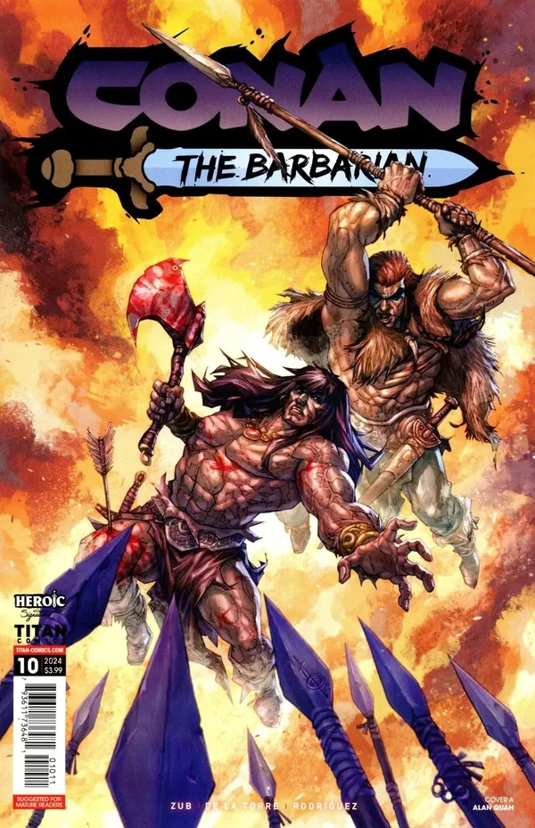 Cover of Conan: The Barbarian #10